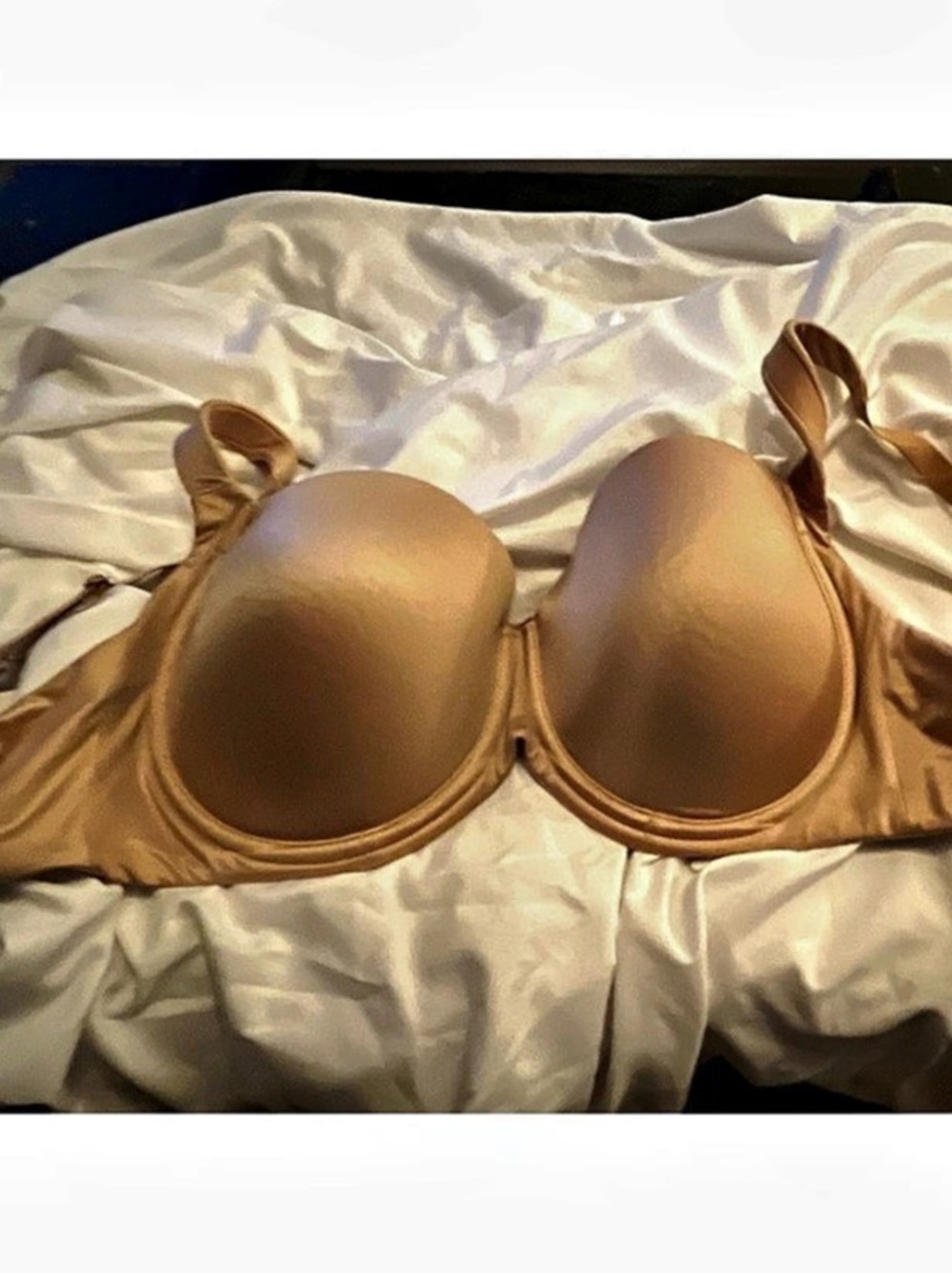 Soma Stunning Support Underwire Full Coverage Bra Solid Tan 38DD
